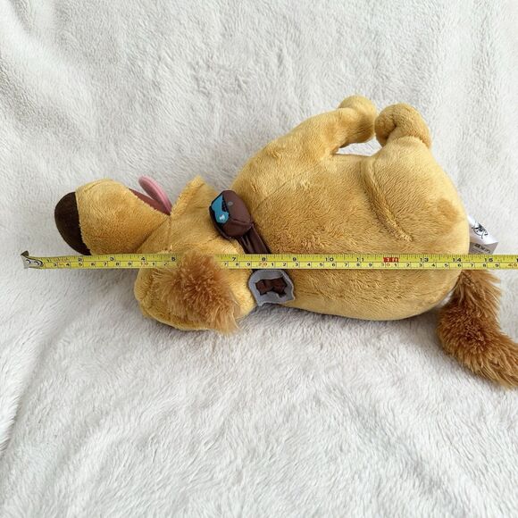 Disney Pixar Up Dug Medium Plush Yellow Puppy Dog Stuffed Animal Toy - Picture 5 of 5